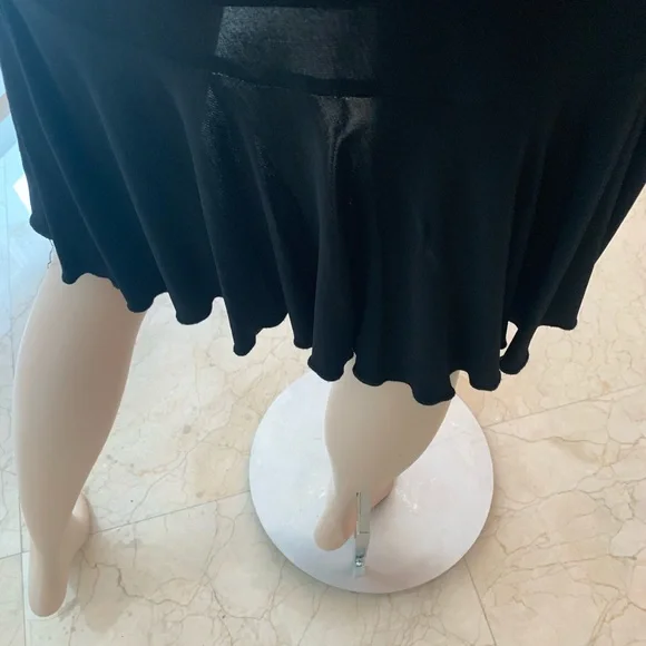 BEBE sexy capped sleeve wrap dress - Picture 7 of 14